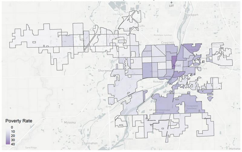 Percent of Population Below Poverty Level by Census Tract